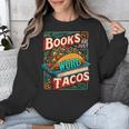 Books Are Just Word Tacos Shirt Book Shirts Reader Unisex Sweatshirt Books Are Just Word Tacos Shirt Book Shirts Reader Unisex Sweatshirt