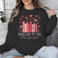 Books Are My Love Language Valentine Reads Bookish Club Unisex Sweatshirt Books Are My Love Language Valentine Reads Bookish Club Unisex Sweatshirt