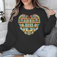 Bookshelf Heart Unisex Sweatshirt Bookshelf Heart Unisex Sweatshirt