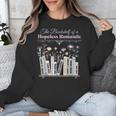 The Bookshelf Of a Hopeless Romantic Rom-Com Reading Bookish Unisex Sweatshirt The Bookshelf Of a Hopeless Romantic Rom-Com Reading Bookish Unisex Sweatshirt