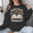 Bookstore Wanderers Retro Women Book Lovers Unisex Sweatshirt Bookstore Wanderers Retro Women Book Lovers Unisex Sweatshirt