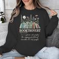 Booktrovert Definition Floral Books Reading Teacher Library Unisex Sweatshirt Booktrovert Definition Floral Books Reading Teacher Library Unisex Sweatshirt