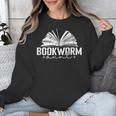 Bookworm Aunt Reading Lover Unisex Sweatshirt