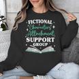 Bookworm Fictional Character Introvert Unisex Sweatshirt