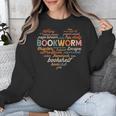Bookworm Words Heart Book Lover Reader Reading Fun Unisex Sweatshirt Bookworm Words Heart Book Lover Reader Reading Fun Unisex Sweatshirt