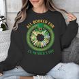 Bookworm Irish All Booked For St Patrick's Day Book Lover Unisex Sweatshirt