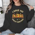Bookworm I Have No Shelf Control Book Lover Unisex Sweatshirt