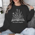 Bookworm One More Chapter Cozy Reader Minimalist Book Lover Unisex Sweatshirt Bookworm One More Chapter Cozy Reader Minimalist Book Lover Unisex Sweatshirt