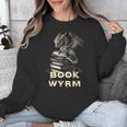 Bookwyrm Dragon Fantasy Bookish Fairytale Book Lover Unisex Sweatshirt