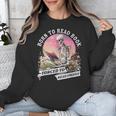 Born To Read Book Forced To Read Emails Skeleton Unisex Sweatshirt