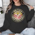 Born To Read Books Forced To Read Emails Book Lovers Unisex Sweatshirt