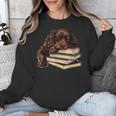 Boykin Spaniel Books Dog Breed Graphic Unisex Sweatshirt Boykin Spaniel Books Dog Breed Graphic Unisex Sweatshirt