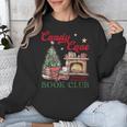 Candy Cane Book Club Holiday Party & Book Exchange Unisex Sweatshirt