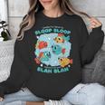 Cartoon Sarcasm Anti-Social Nihilism Introvert Fish Unisex Sweatshirt Cartoon Sarcasm Anti-Social Nihilism Introvert Fish Unisex Sweatshirt