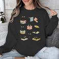 Cats Reading Books Cat Lover Unisex Sweatshirt Cats Reading Books Cat Lover Unisex Sweatshirt