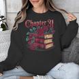 Chapter 31 Gothic 31st Birthday Book Lover Dark Romance Unisex Sweatshirt Chapter 31 Gothic 31st Birthday Book Lover Dark Romance Unisex Sweatshirt
