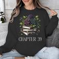 Chapter 39 39th Birthday Women Book Lovers Dark Romance Unisex Sweatshirt