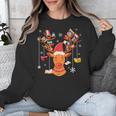 Christmas Librarian Reindeer Xmas Book Teachers Love Reading Unisex Sweatshirt Christmas Librarian Reindeer Xmas Book Teachers Love Reading Unisex Sweatshirt