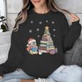 Christmas A Penguin Reading Book Snowflake Cocoa Hot Teacher Unisex Sweatshirt Christmas A Penguin Reading Book Snowflake Cocoa Hot Teacher Unisex Sweatshirt