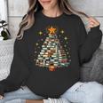 Christmas Tree Books Unisex Sweatshirt