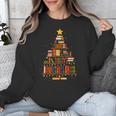 Christmas Tree Bookshelf Book Lover Library Men Women Kids Unisex Sweatshirt Christmas Tree Bookshelf Book Lover Library Men Women Kids Unisex Sweatshirt