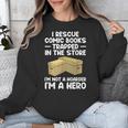 Cool Comic Book For Men Women Comic Book Collector Unisex Sweatshirt Cool Comic Book For Men Women Comic Book Collector Unisex Sweatshirt