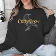 Curly Crow Art And Books Logo Unisex Sweatshirt