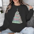 Cute Bookmas Christmas Book Tree Book Lover Teacher Unisex Sweatshirt Cute Bookmas Christmas Book Tree Book Lover Teacher Unisex Sweatshirt