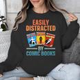 Cute Comic Book For Men Women Comic Book Collector Unisex Sweatshirt