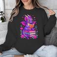 Cute Dragon Reading Books Bookworm Unisex Sweatshirt