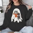 Cute Ghost Cat Reading Book Spooky Season Halloween Costume Unisex Sweatshirt Cute Ghost Cat Reading Book Spooky Season Halloween Costume Unisex Sweatshirt