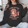 Cute Reading Outfit Book Lover Tee For Women Who Read Unisex Sweatshirt