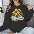 Daffodils Flowers Book Floral Unisex Sweatshirt Daffodils Flowers Book Floral Unisex Sweatshirt