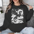 Dark Academia Fantasy Dragon Book Lover Bookish Goblincore Unisex Sweatshirt