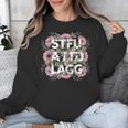 Dark Romance Romantasy Book Lover Shadow Daddy STFUATTDLAGG Unisex Sweatshirt Dark Romance Romantasy Book Lover Shadow Daddy STFUATTDLAGG Unisex Sweatshirt