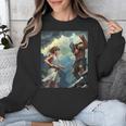 David And Goliath Bible Book Of Samuel King David Comic Unisex Sweatshirt David And Goliath Bible Book Of Samuel King David Comic Unisex Sweatshirt