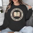 A Day Without Reading Is Like Just Kidding Book Lover Unisex Sweatshirt