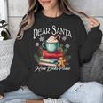 Dear Santa More Book Please Christmas Book Librarian Unisex Sweatshirt Dear Santa More Book Please Christmas Book Librarian Unisex Sweatshirt