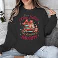 Dear Santa Only My Books Were Naughty Unisex Sweatshirt Dear Santa Only My Books Were Naughty Unisex Sweatshirt