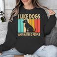 I Like Dogs And Maybe 3 People Introvert Unisex Sweatshirt I Like Dogs And Maybe 3 People Introvert Unisex Sweatshirt