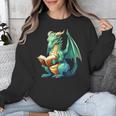 Dragon With Book Unisex Sweatshirt