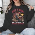 Dragon Just A Girl Who Loves Dragons And Books Unisex Sweatshirt
