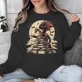 Dragon Reading a Book Dragons And Books Lover Bookworm Unisex Sweatshirt