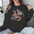 Dragon Silhouette Books Librarian Bookworm Women Men Kids Unisex Sweatshirt Dragon Silhouette Books Librarian Bookworm Women Men Kids Unisex Sweatshirt
