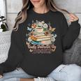 Easily Distracted By Books Book Wildflowers Book Lovers Unisex Sweatshirt Easily Distracted By Books Book Wildflowers Book Lovers Unisex Sweatshirt