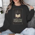 Printed Page Perfume Book Lover Saying Unisex Sweatshirt