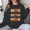 Educated Afro Women Girl Reading Book Future HBCU Grad Unisex Sweatshirt