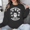 Education Is Freedom History Books African Pride Women Unisex Sweatshirt