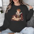 Elizabeth I Reading A Book Unisex Sweatshirt Elizabeth I Reading A Book Unisex Sweatshirt