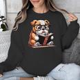 English Bulldog Reading a Book Dog For Men Women Girls Kids Unisex Sweatshirt English Bulldog Reading a Book Dog For Men Women Girls Kids Unisex Sweatshirt